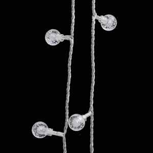 Světelný řetěz kulaté žárovky 40 m 400 LED teplý bílý 8 funkcí - obrázek 6