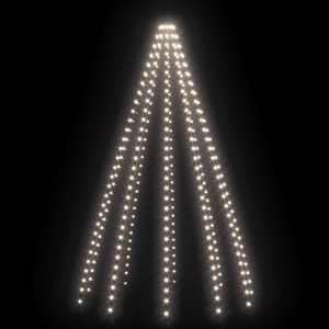 Světelná síť na vánoční stromek 300 studených bílých LED 300 cm - obrázek 4