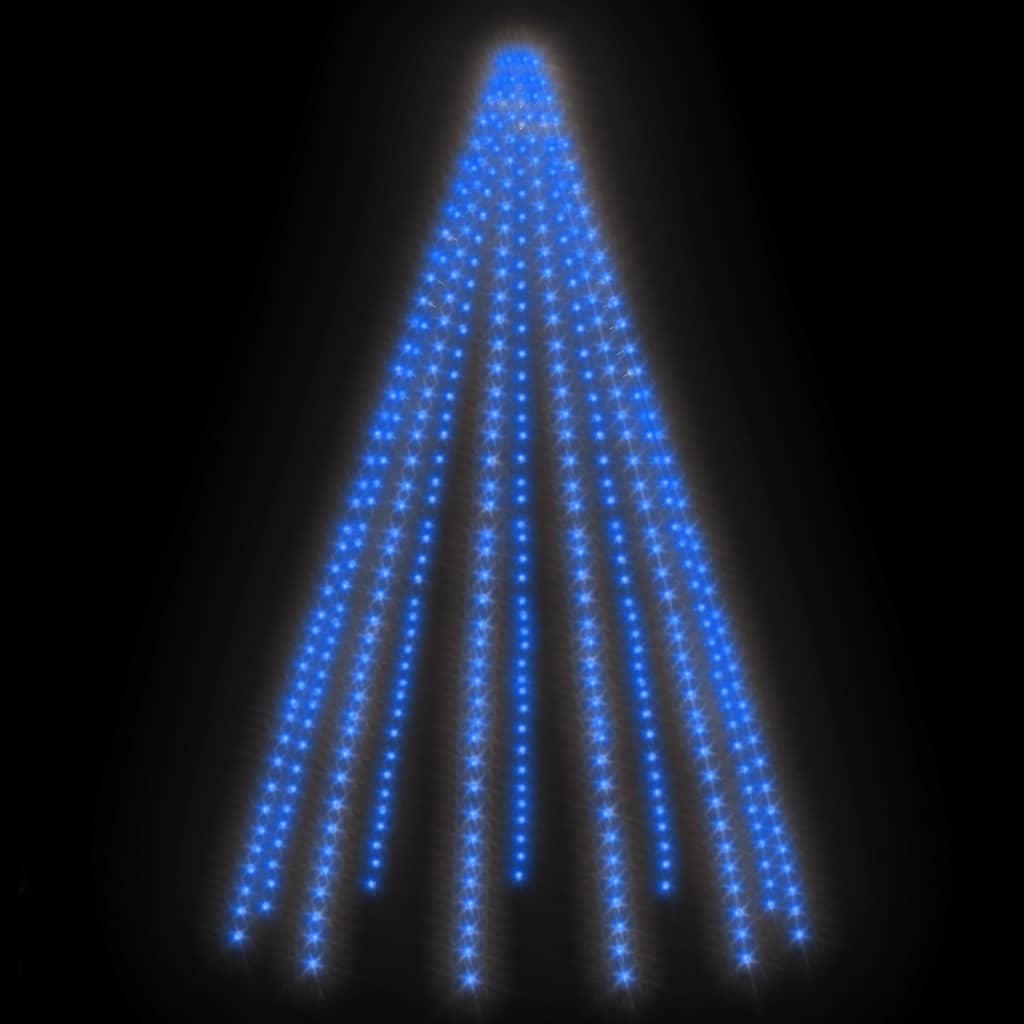 500 LED-es kék bel- és kültéri fényfüzér 500 cm 