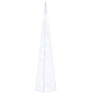 vidaXL akr&uuml;&uuml;list valguskoonus, LED-tuli, sinine 60 cm