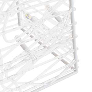 Akrylový dekorativní světelný LED kužel modrý 60 cm - obrázek 8