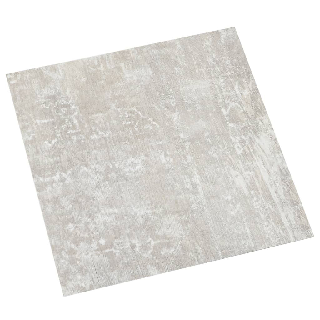 

vidaXL Vloerplanken 20 st zelfklevend 1,86 m² PVC lichtgrijs