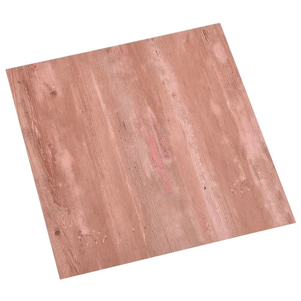 vidaXL Vloerplanken 20 st zelfklevend 1,86 m² PVC rood afbeelding