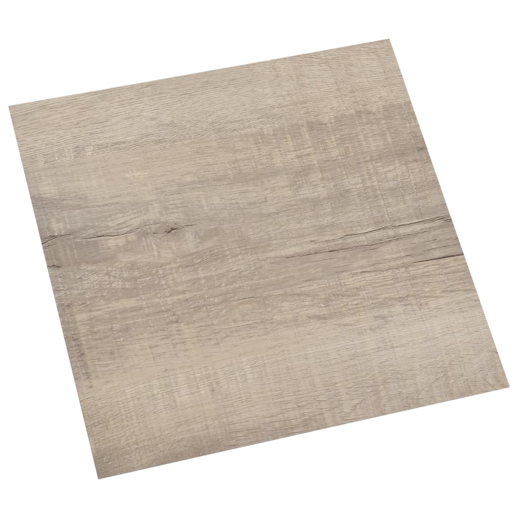 

vidaXL Vloerplanken 20 st zelfklevend 1,86 m² PVC taupe