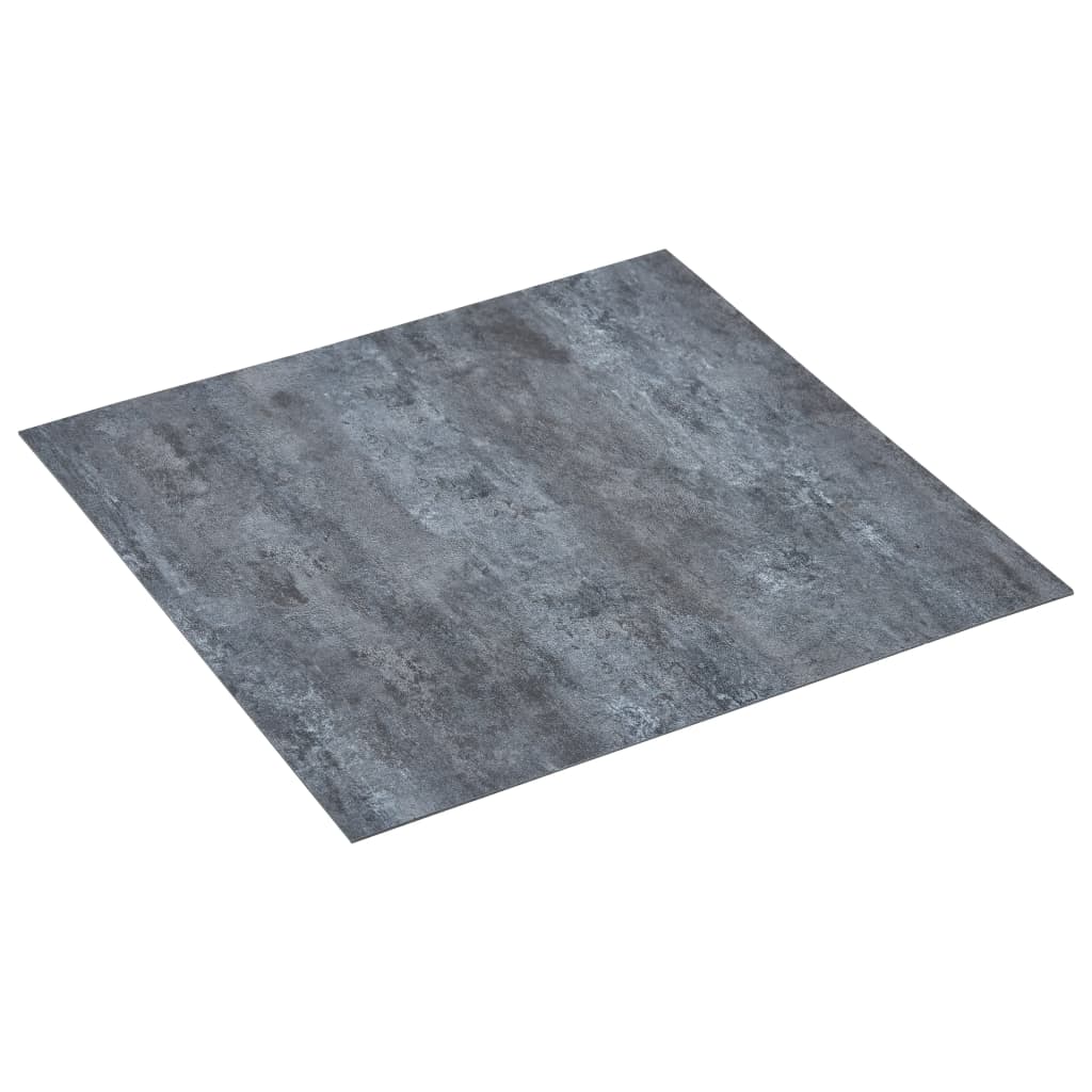 vidaXL Vloerplanken 20 st zelfklevend 1,86 m² PVC grijs marmerpatroon afbeelding