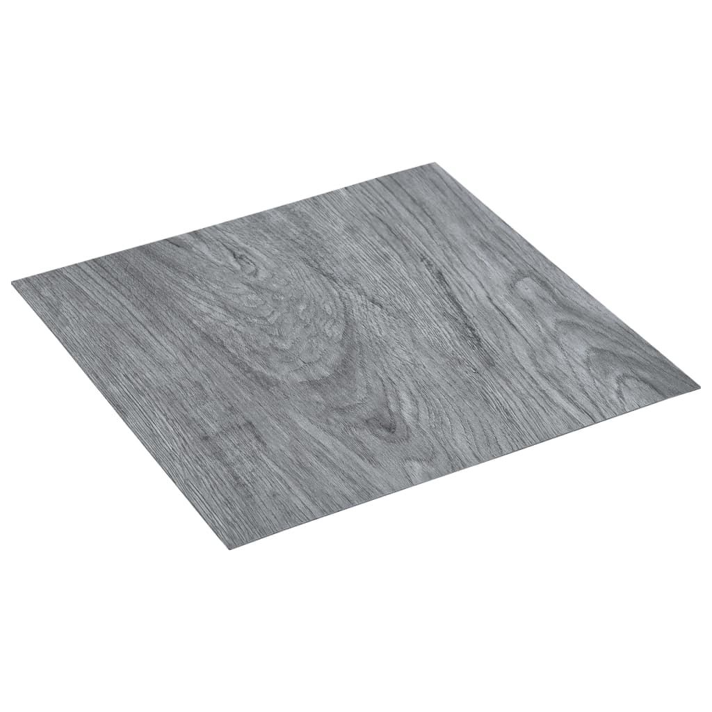 

vidaXL Vloerplanken 20 st zelfklevend 1,86 m² PVC lichtgrijs