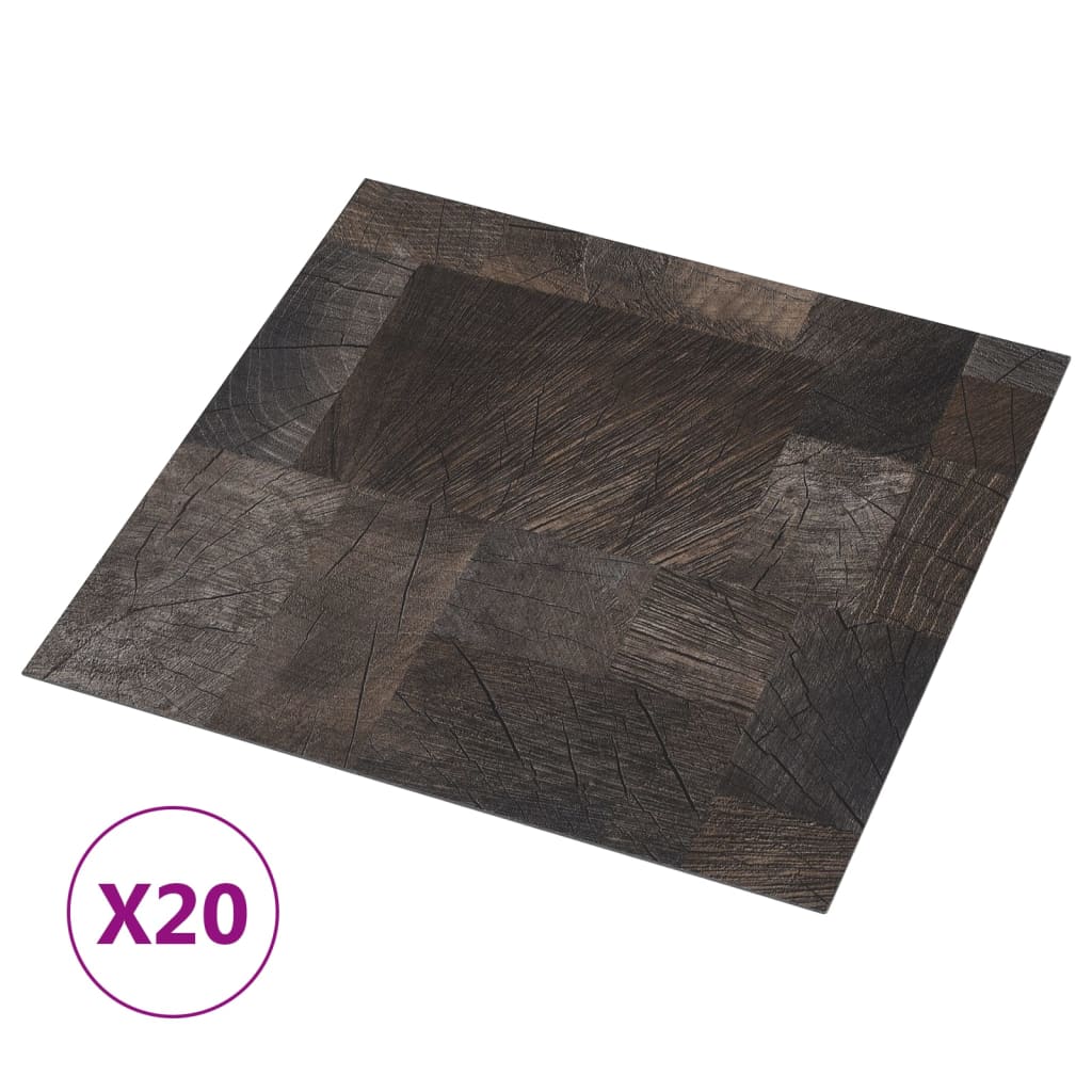Thumbnail - vidaXL PVC-Fliesen Selbstklebend 20 Stk. 1,86 m² Holzoptik