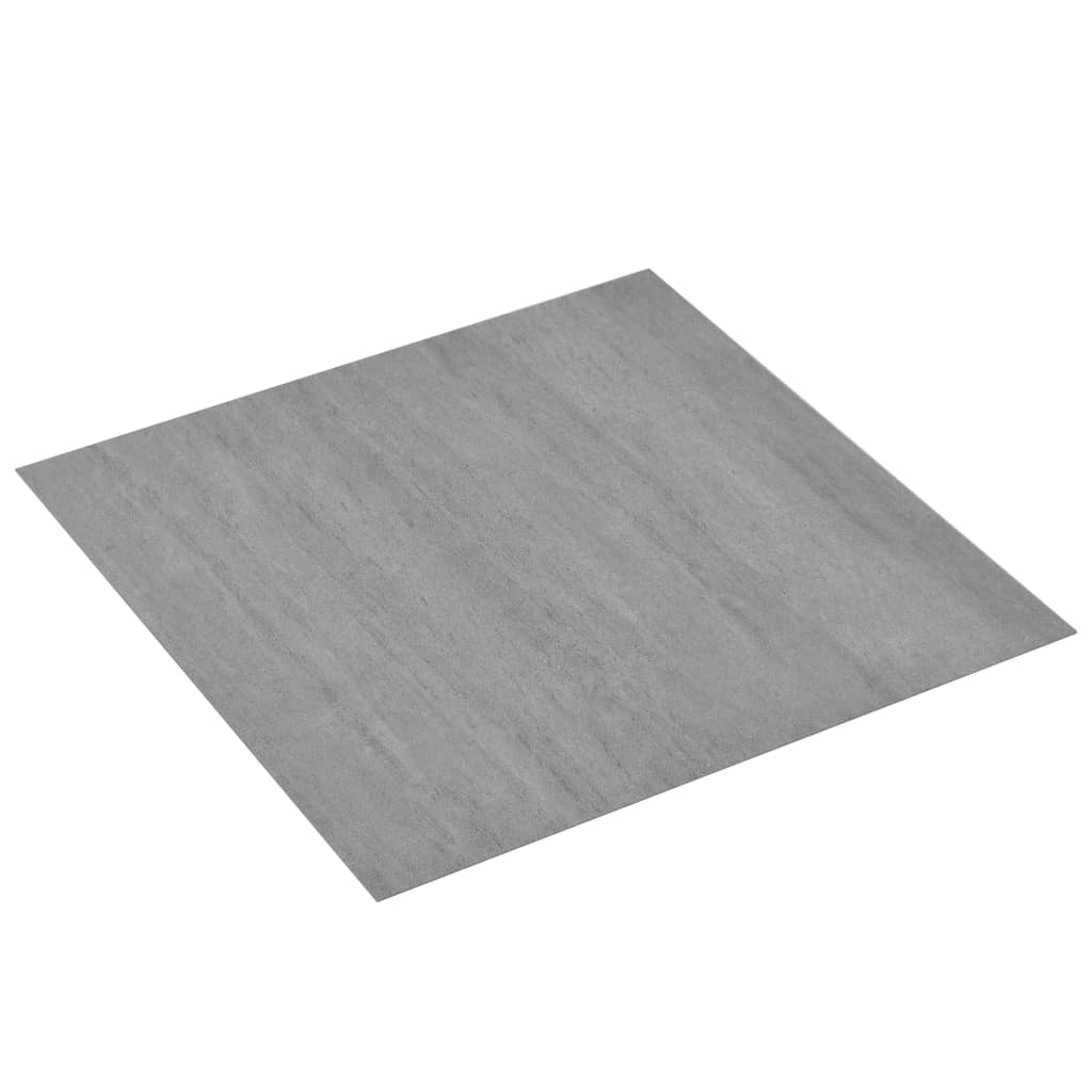 

vidaXL Vloerplanken 20 st zelfklevend 1,86 m² PVC grijs gespikkeld