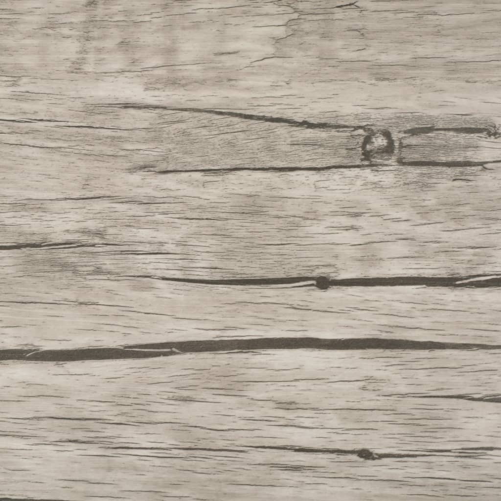 

vidaXL Vloerplanken zelfklevend 5,21 m² 2 mm PVC washed eiken