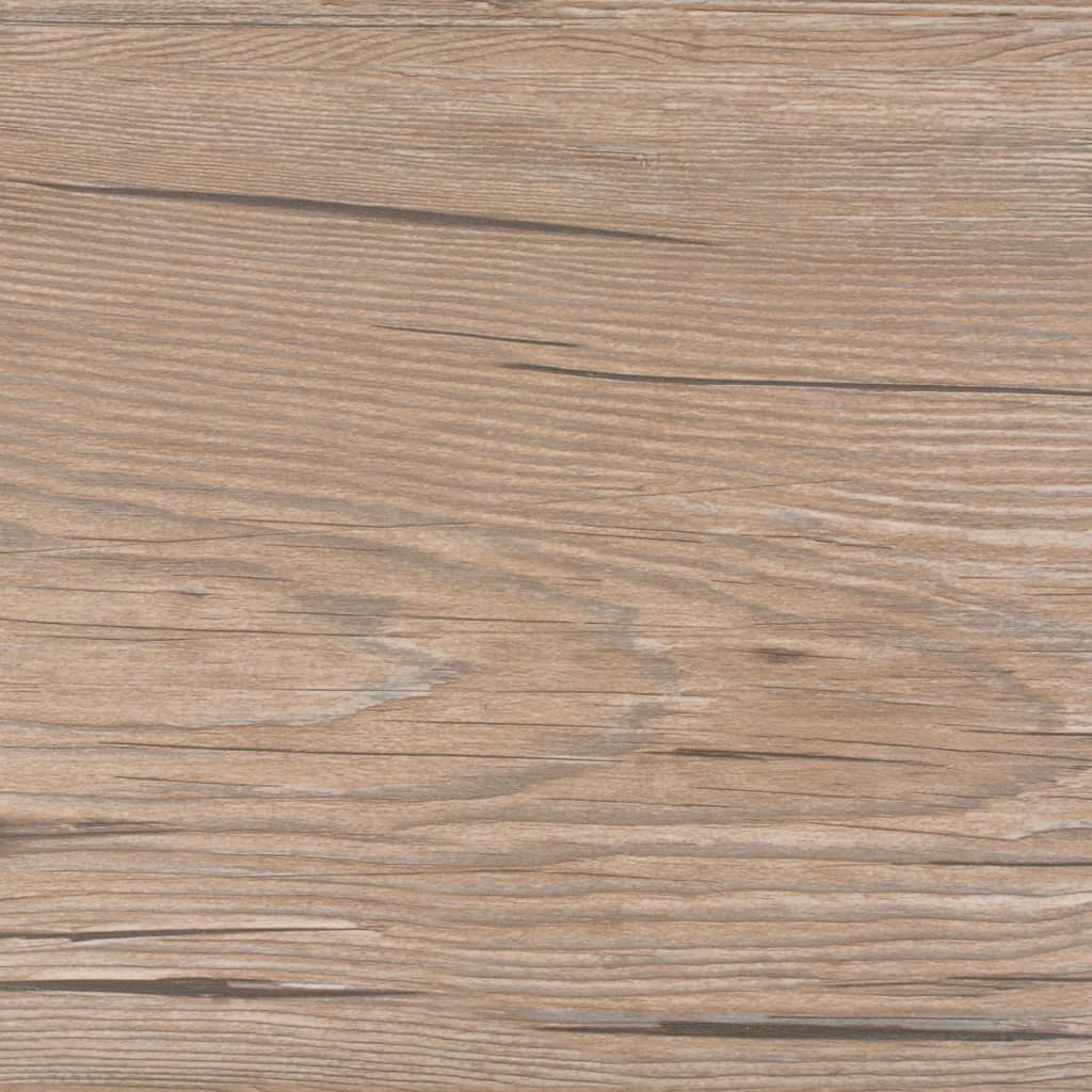 vidaXL Vloerplanken zelfklevend 5,21 m² 2 mm PVC bruin eiken afbeelding