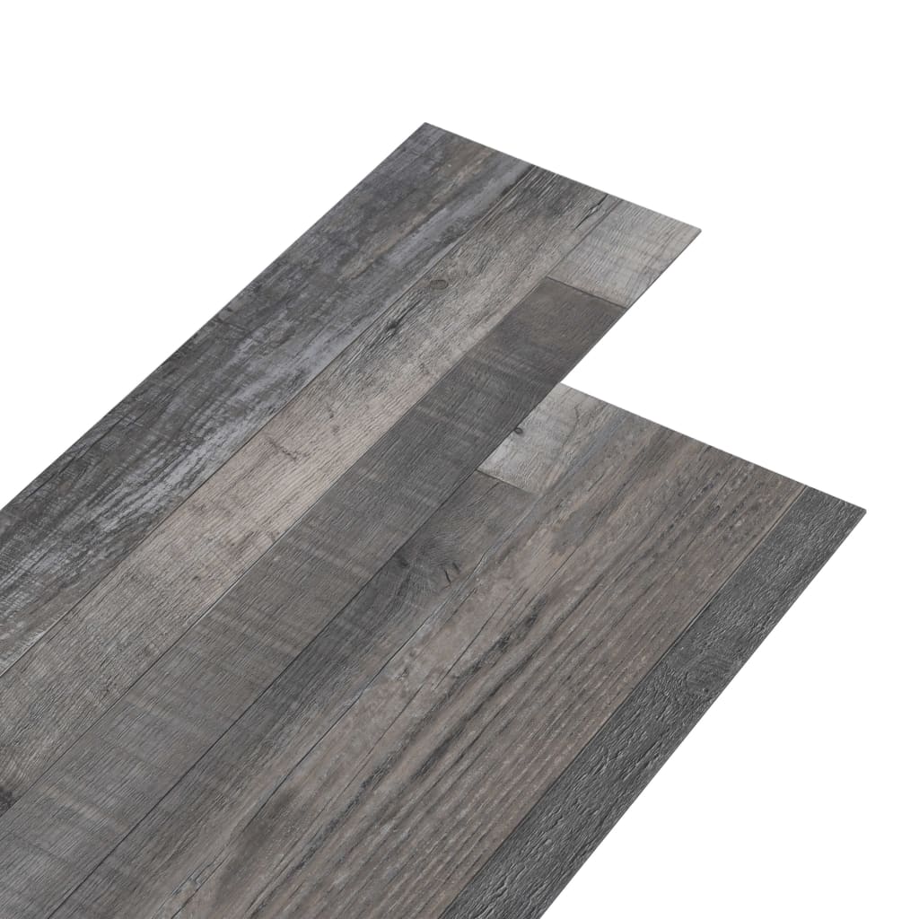 Vloerplanken zelfklevend 5,21 m² 2 mm PVC industrieel hout