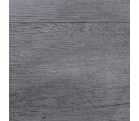 vidaXL Grindų plokštės, matinės medienos pilkos, PVC, 5,21m², 2mm