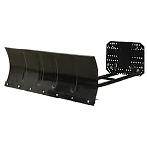 vidaXL lumesahk ATV-le, 115x38 cm, must