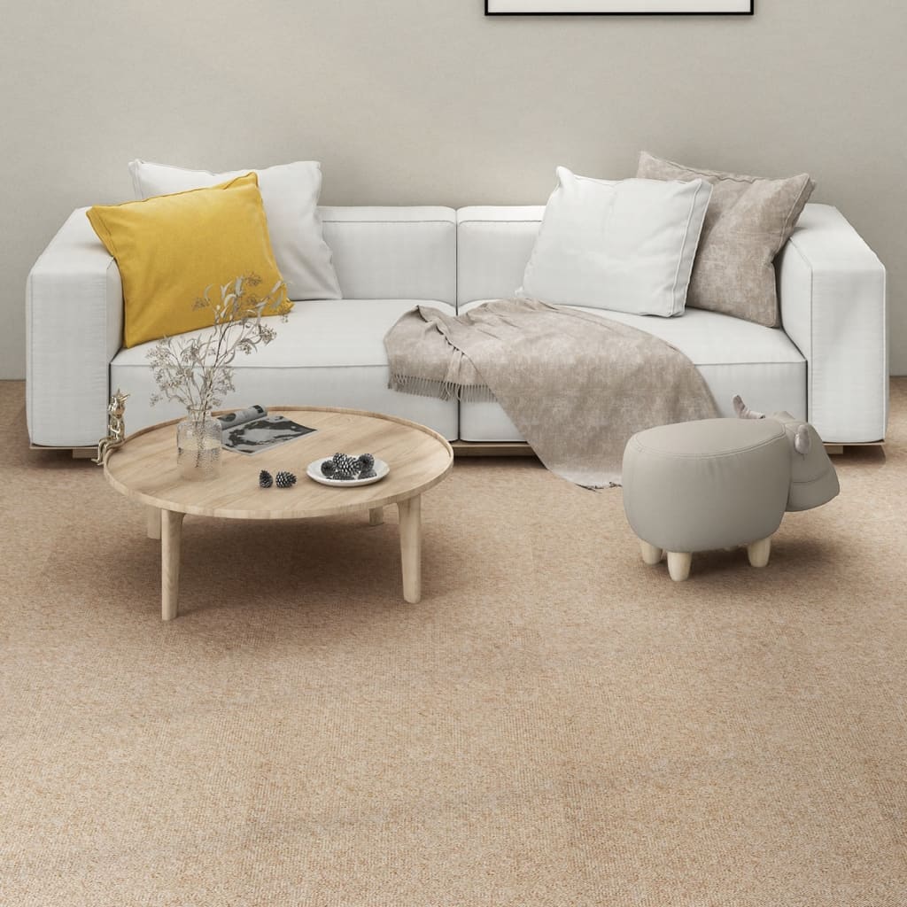 vidaXL Tekstiililaatat 16 kpl 4 m² 25×100 cm vaalea beige