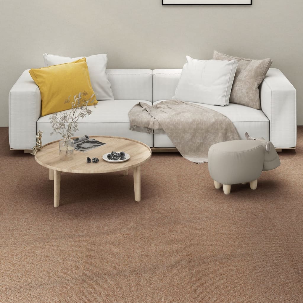 vidaXL Tekstiililaatat 16 kpl 4 m² 25×100 cm beige