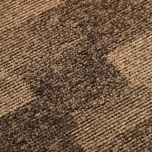 Podlahový koberec 20 pcs Hnědá 50 x 50 cm PP - obrázek 5