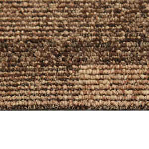 Podlahový koberec 20 pcs Hnědá 50 x 50 cm PP - obrázek 8