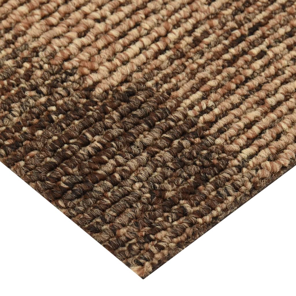 Floor Carpet Tiles 20 Pcs 5 M² Brown VidaXL 18 width=274