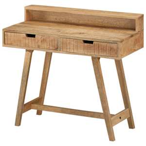 vidaXL kirjutuslaud, 100 x 45 x 90 cm, t&ouml;&ouml;tlemata mangopuit