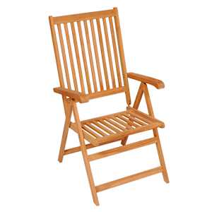 Polohovací zahradní židle s poduškami 8 ks masivní teak - obrázek 2
