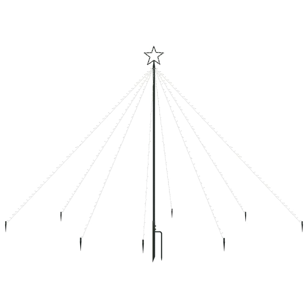 

vidaXL Kerstboomverlichting 400 LED's binnen/buiten 2,5 m blauw