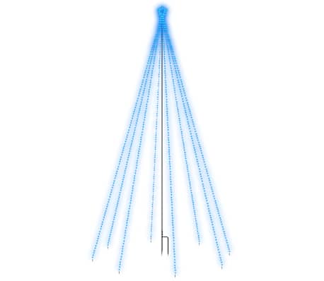 vidaXL LED-kerstboom binnen buiten 800 LEDs 5 m blauw