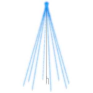 vidaXL LED-kerstboom binnen buiten 800 LEDs 5 m blauw