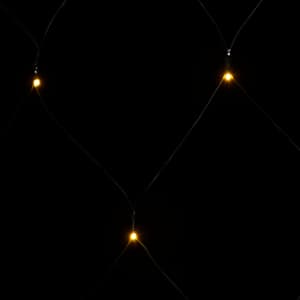 Vánoční světelná síť bílá 3 x 2 m 204 LED vnitřní i venkovní - obrázek 5