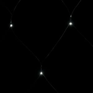 Vánoční světelná síť bílá 3 x 2 m 204 LED vnitřní i venkovní - obrázek 5