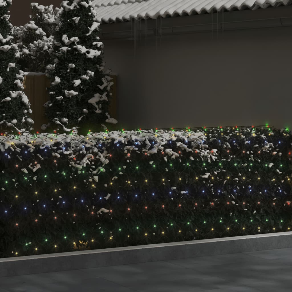 

vidaXL Kerstnetverlichting 544 LED's binnen/buiten 4x4 m meerkleurig