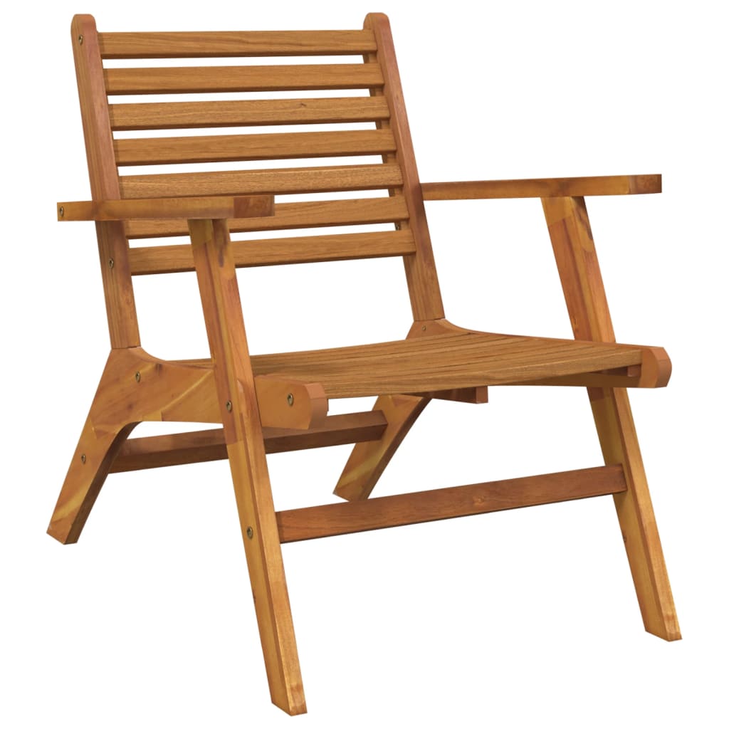 

vidaXL Tuinstoelen 2 st massief acaciahout