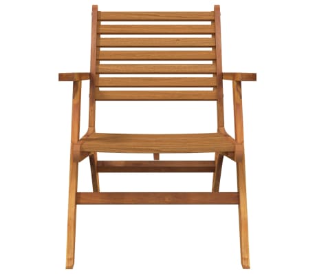 vidaXL Patio Chairs 2 pcs Solid Acacia Wood | vidaXL.com