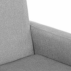 Houpací křeslo světle šedé textil - obrázek 6