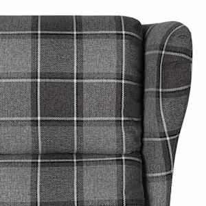 Zvedací křeslo šedé textil - obrázek 6