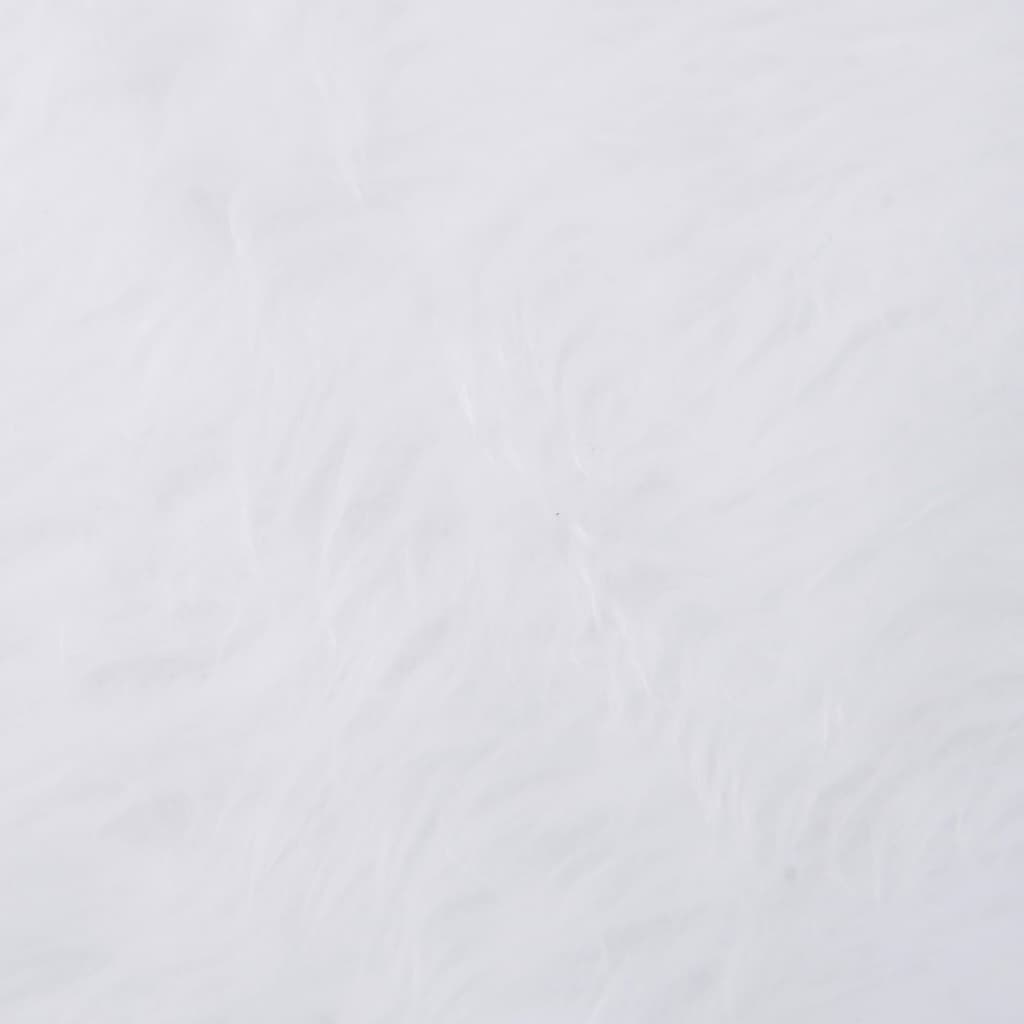 Fehér műszőrme karácsonyfatalp-takaró 150 cm 