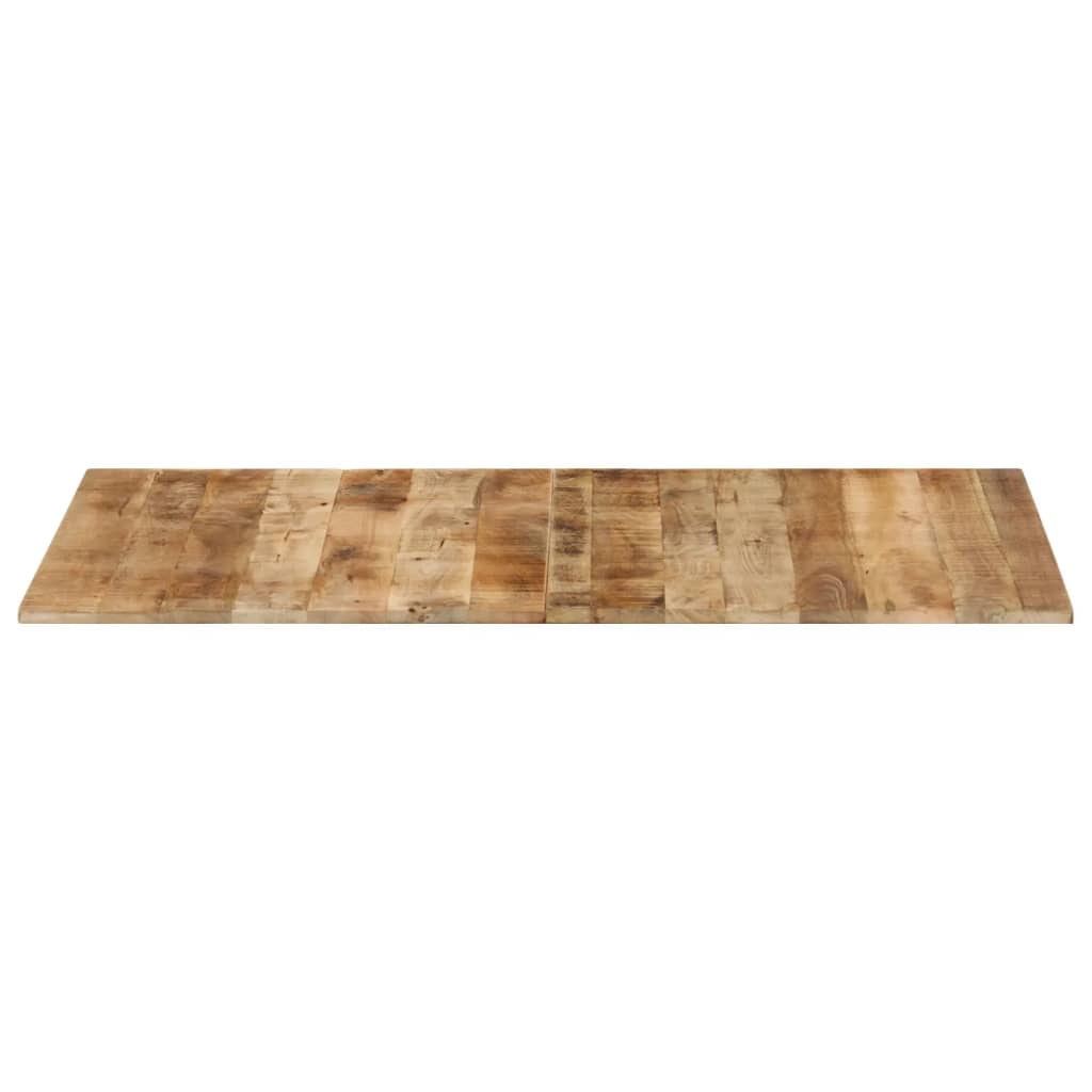 Stolní deska 120 x 60 x (1,5–1,6) cm hrubé mangovníkové dřevo