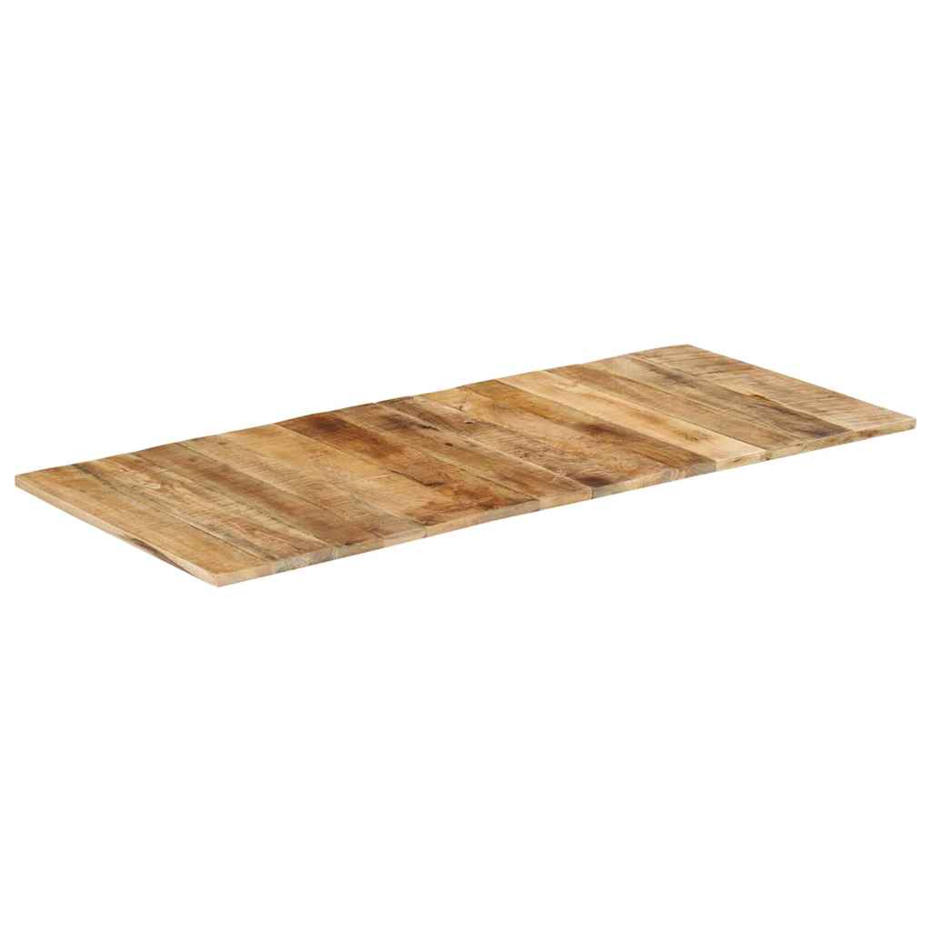 

vidaXL Tafelblad 140x60x(1,5-1,6) cm ruw mangohout
