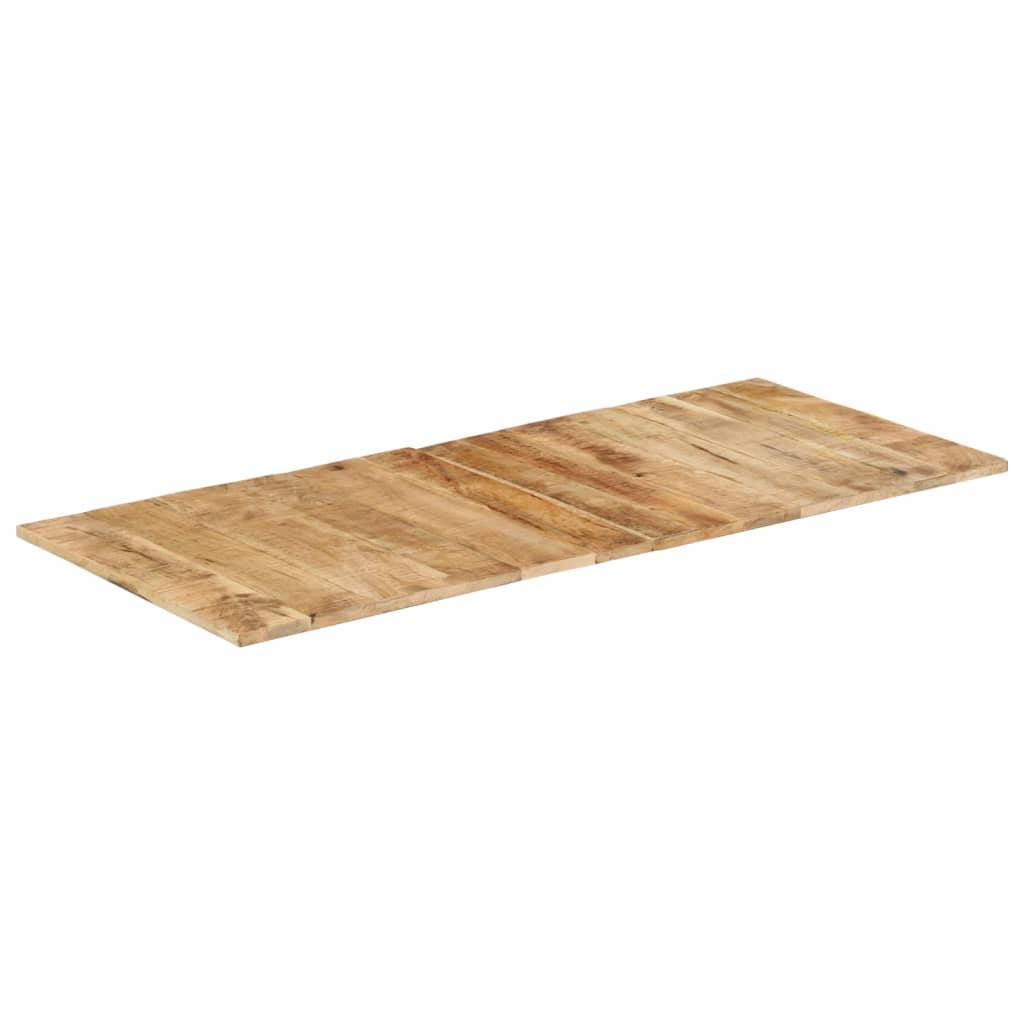 Stolní deska 140 x 60 x (1,5–1,6) cm hrubé mangovníkové dřevo