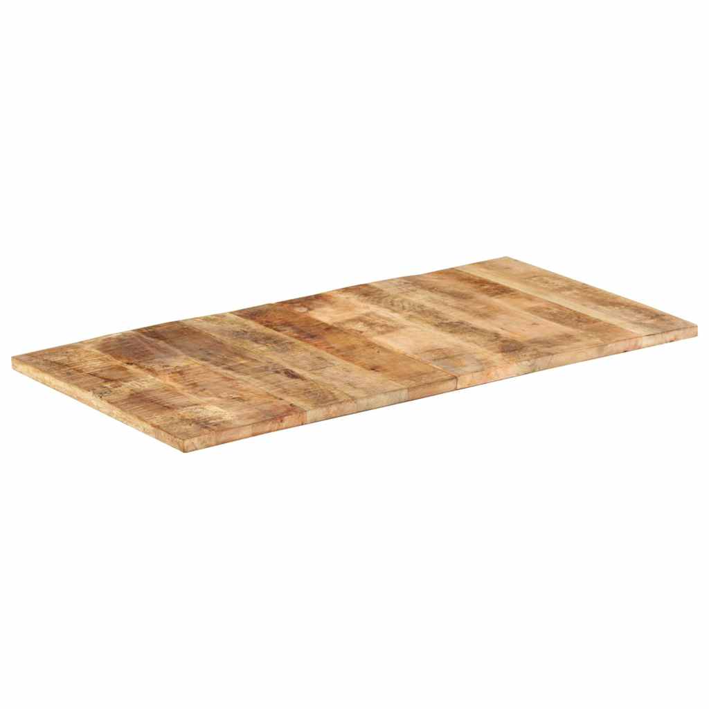 

vidaXL Tafelblad 120x60x(2,5-2,7) cm ruw mangohout