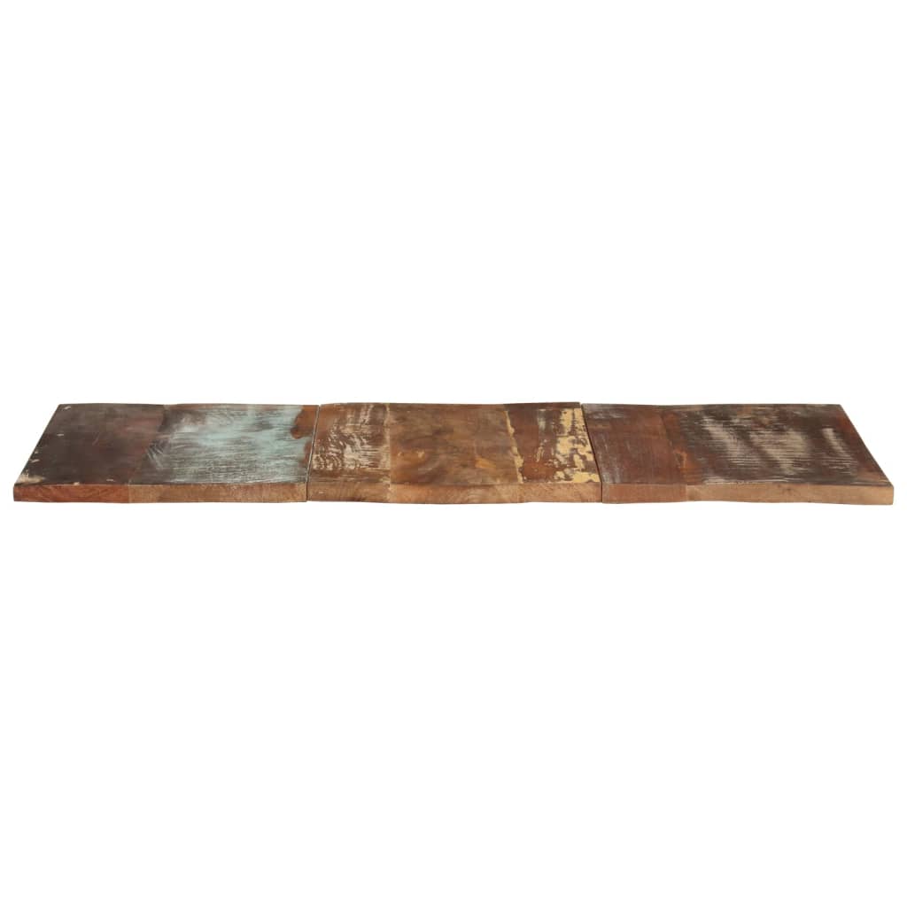 

vidaXL Tafelblad rechthoekig 25-27mm 60x120 cm massief gerecycled hout