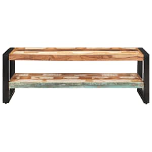 Konferenční stolek 120 x 60 x 40 cm masivní recyklované dřevo - obrázek 2