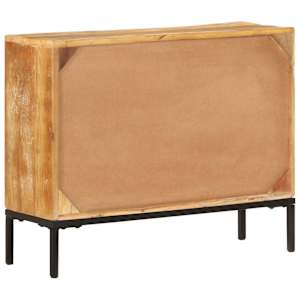 Příborník 88 x 30 x 73 cm masivní recyklované dřevo - obrázek 8
