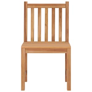 Zahradní židle 4 ks s poduškami masivní teak - obrázek 4