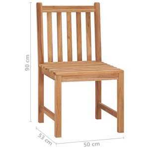 Zahradní židle 6 ks s poduškami masivní teak - obrázek 12