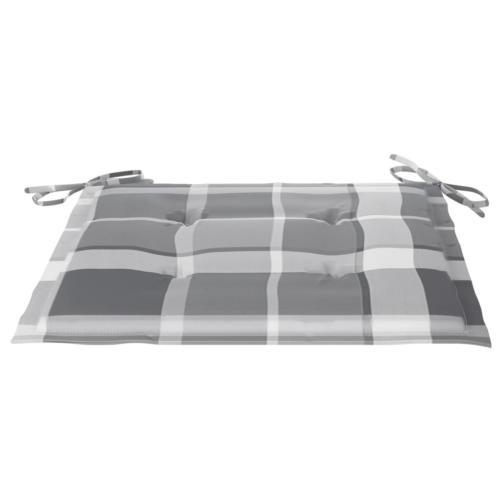 Tuinstoelen stapelbaar 4 st met kussens massief teakhout image 13