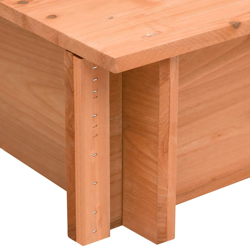 Bac à Sable Avec Toit Bois De Sapin 112x112x112 Cm VidaXL 15 width=274