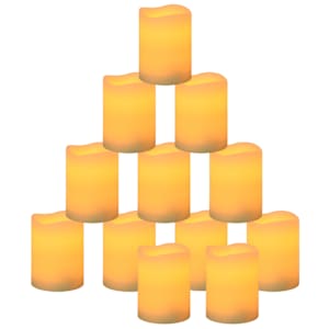 vidaXL Lum&acirc;nări LED fără flacără cu telecomandă 100 buc. alb cald