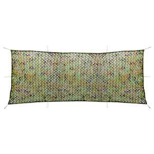 Kamuflažna mreža s torbo za shranjevanje 1,5x5 m zelena