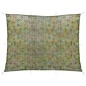 Kamuflažna mreža s torbo za shranjevanje 2x4 m zelena