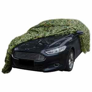 vidaXL Maskovací síť s úložným pytlem 2 x 5 m zelená